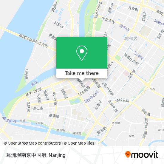 葛洲坝南京中国府 map