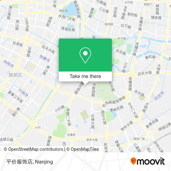 平价服饰店 map