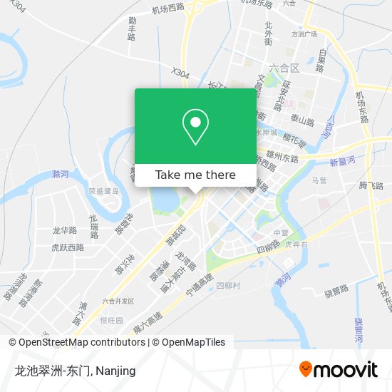 龙池翠洲-东门 map