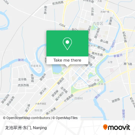 龙池翠洲-东门 map