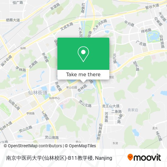 南京中医药大学(仙林校区)-B11教学楼 map