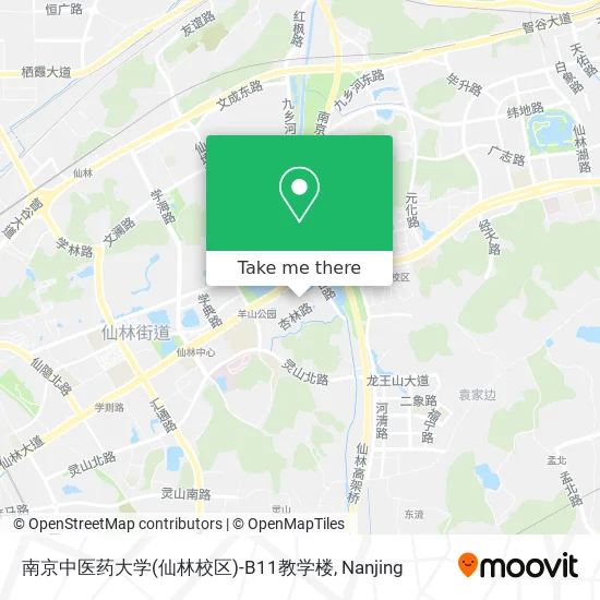 南京中医药大学(仙林校区)-B11教学楼 map