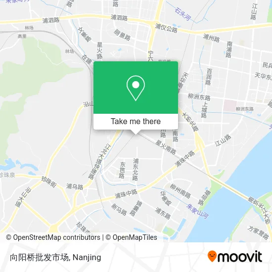 向阳桥批发市场 map