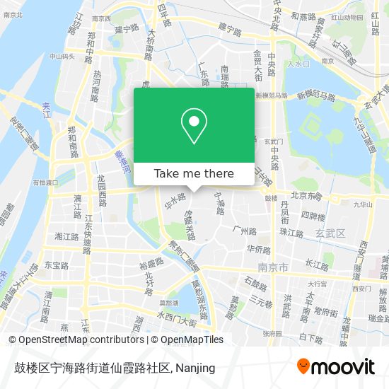 鼓楼区宁海路街道仙霞路社区 map