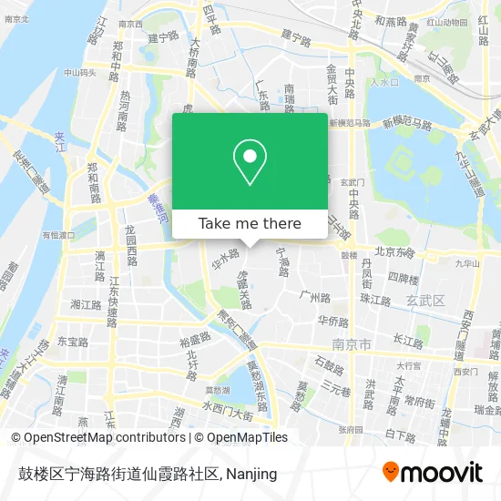 鼓楼区宁海路街道仙霞路社区 map