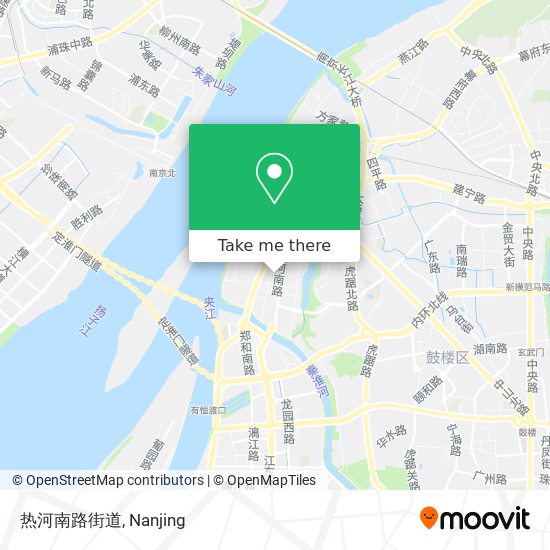 热河南路街道 map