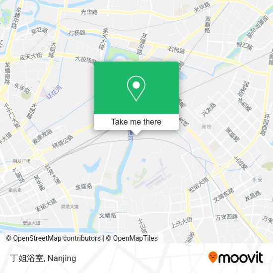 丁姐浴室 map