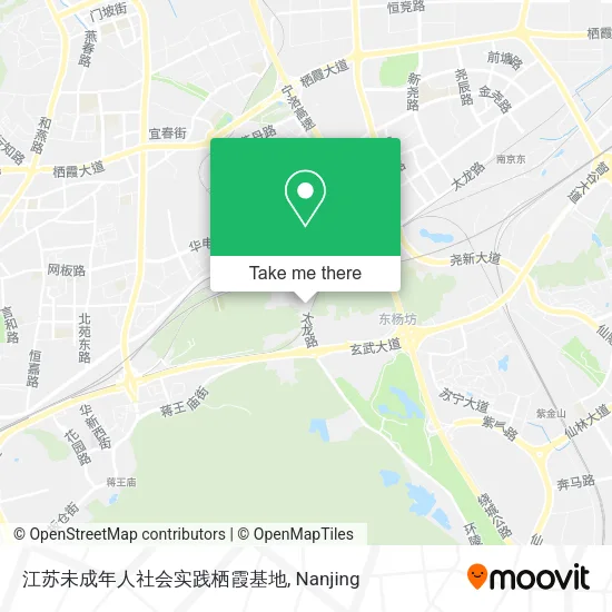 江苏未成年人社会实践栖霞基地 map