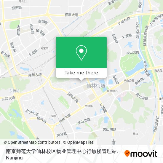 南京师范大学仙林校区物业管理中心行敏楼管理站 map