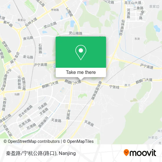 秦盈路/宁杭公路(路口) map