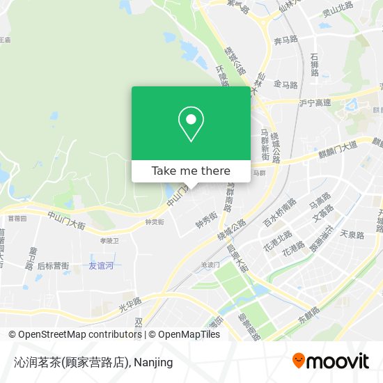 沁润茗茶(顾家营路店) map