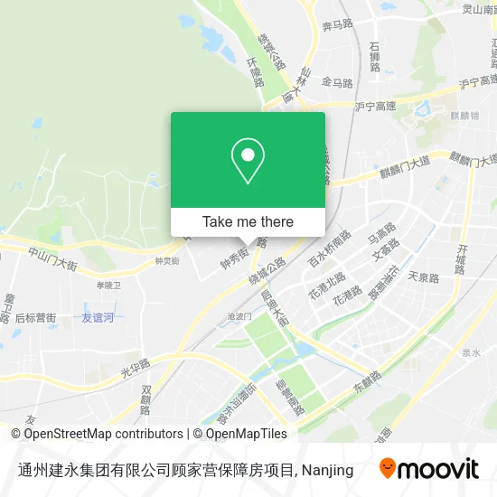通州建永集团有限公司顾家营保障房项目 map