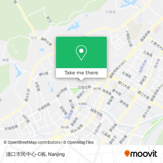 浦口市民中心-C栋 map