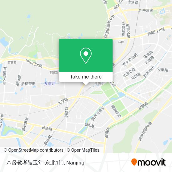 基督教孝陵卫堂-东北1门 map