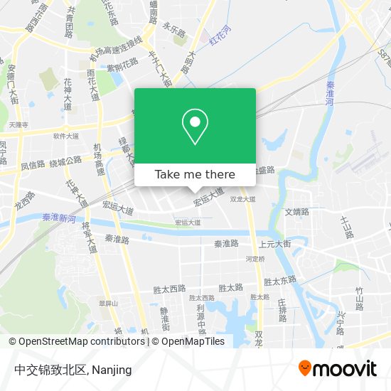 中交锦致北区 map