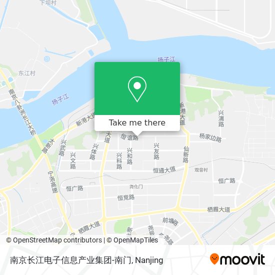 南京长江电子信息产业集团-南门 map