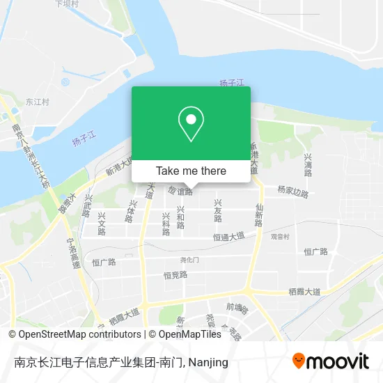 南京长江电子信息产业集团-南门 map