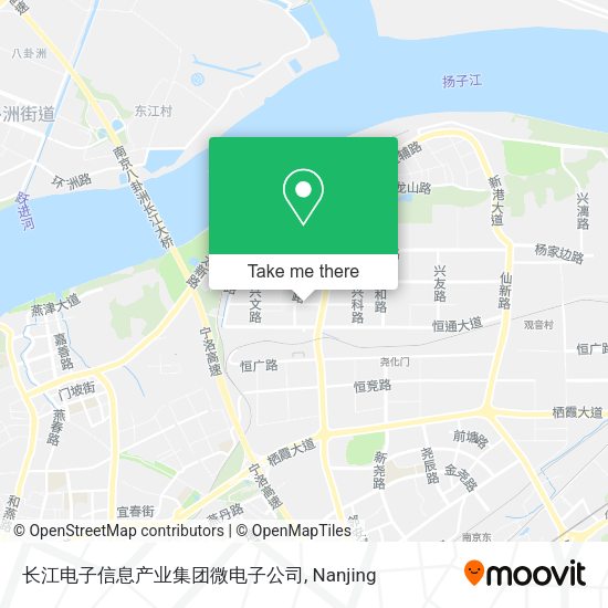 长江电子信息产业集团微电子公司 map