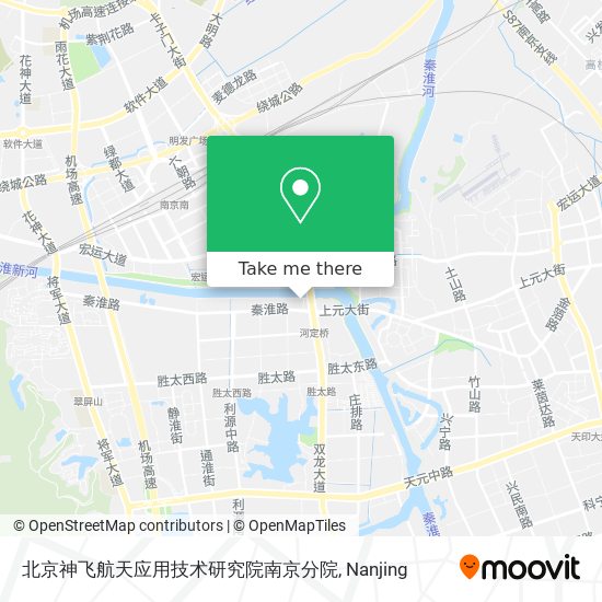 北京神飞航天应用技术研究院南京分院 map