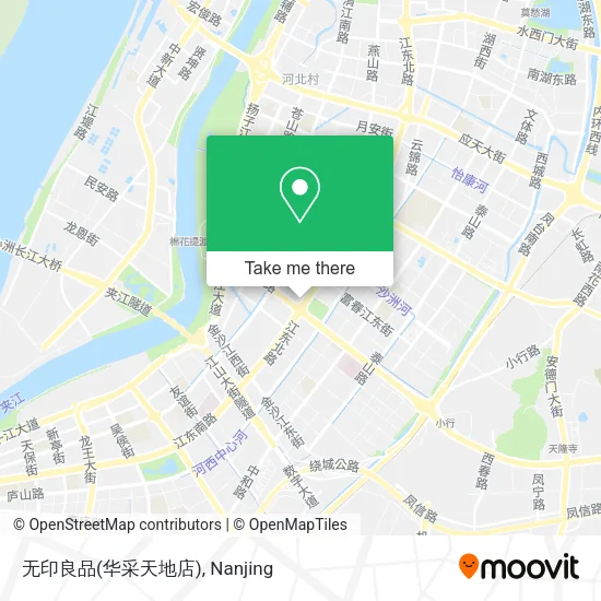 无印良品(华采天地店) map