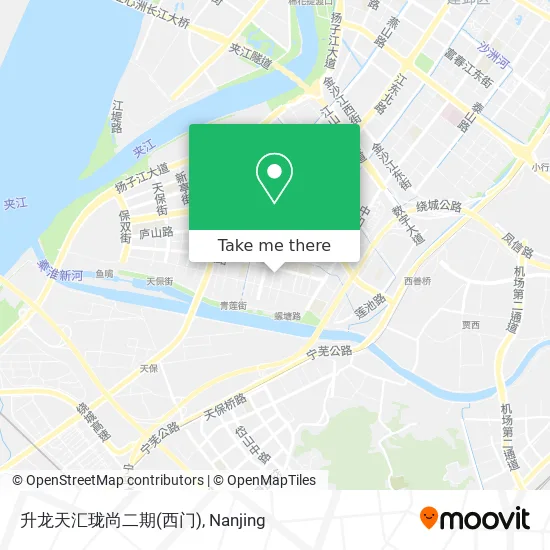 升龙天汇珑尚二期(西门) map