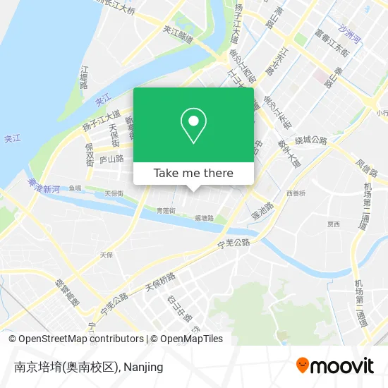 南京培堉(奥南校区) map