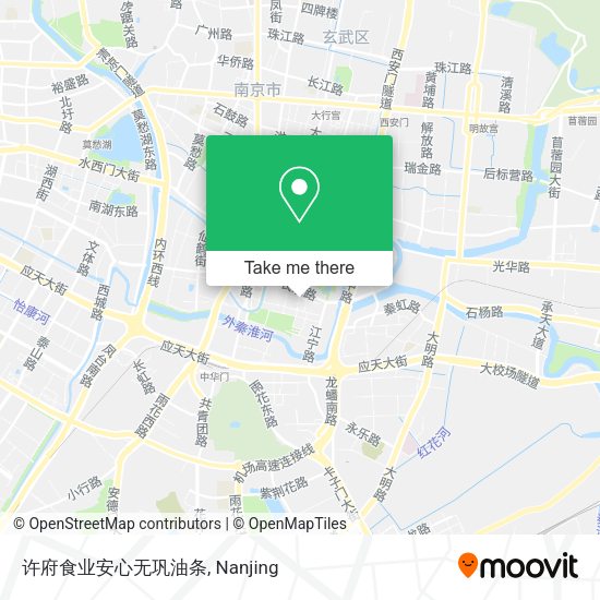 许府食业安心无巩油条 map