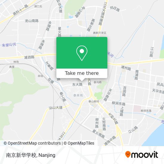 南京新华学校 map