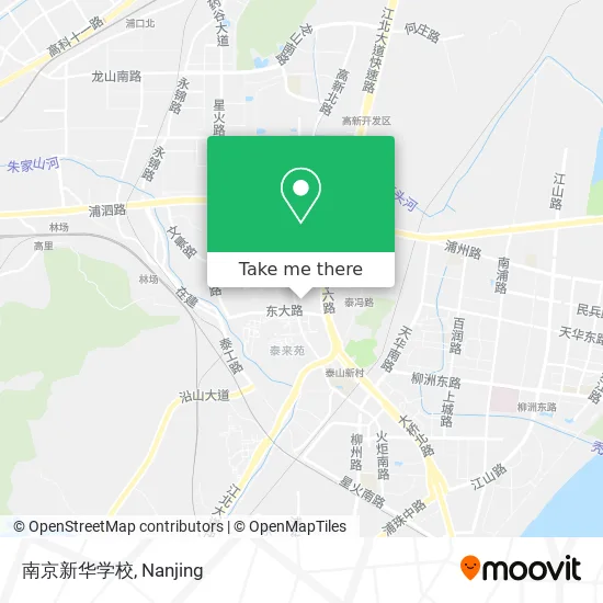 南京新华学校 map