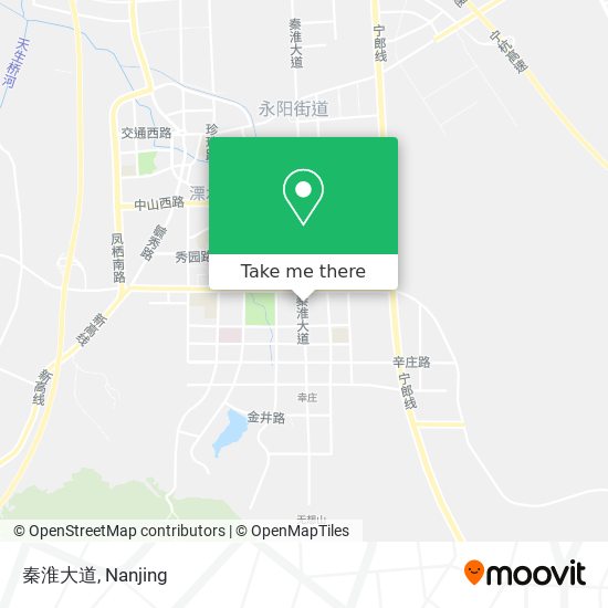 秦淮大道 map