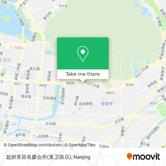 超妍美容名媛会所(童卫路店) map