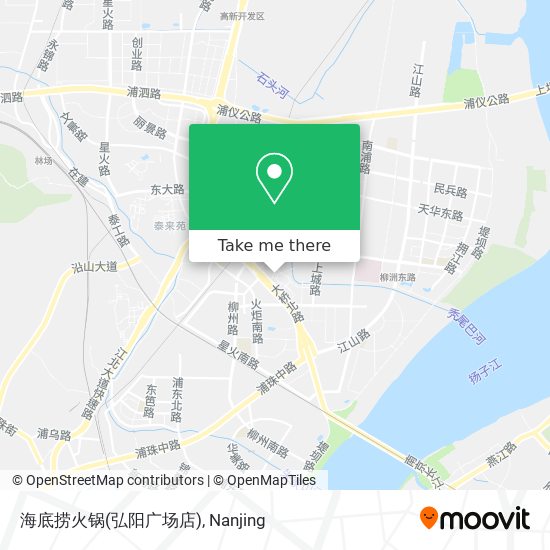 海底捞火锅(弘阳广场店) map