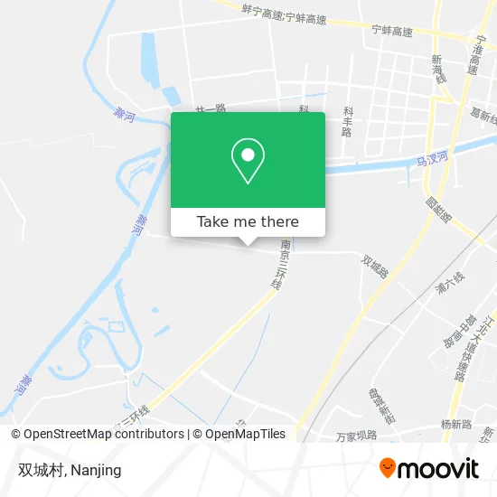双城村 map