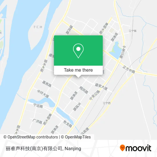 丽睿声科技(南京)有限公司 map