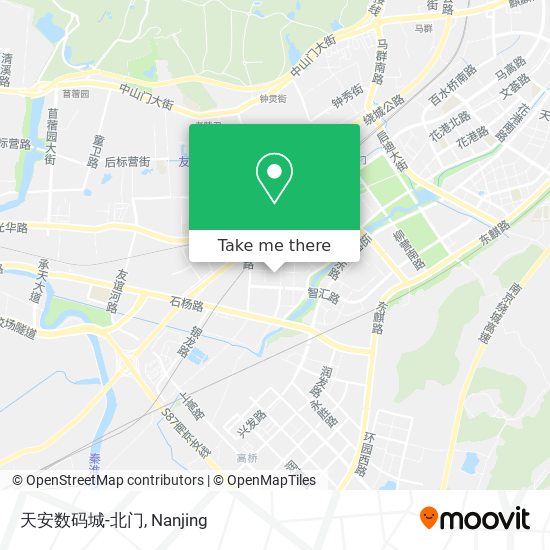 天安数码城-北门 map