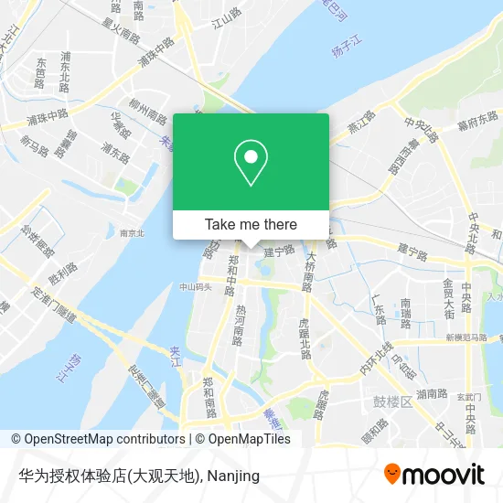 华为授权体验店(大观天地) map