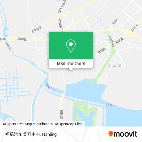 福瑞汽车美容中心 map