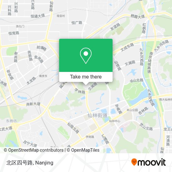北区四号路 map