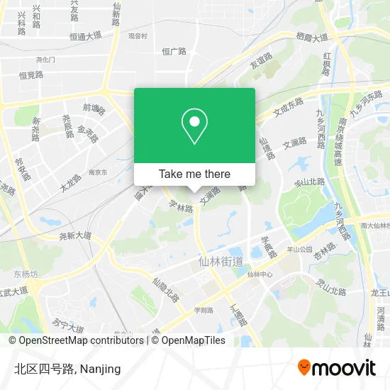 北区四号路 map