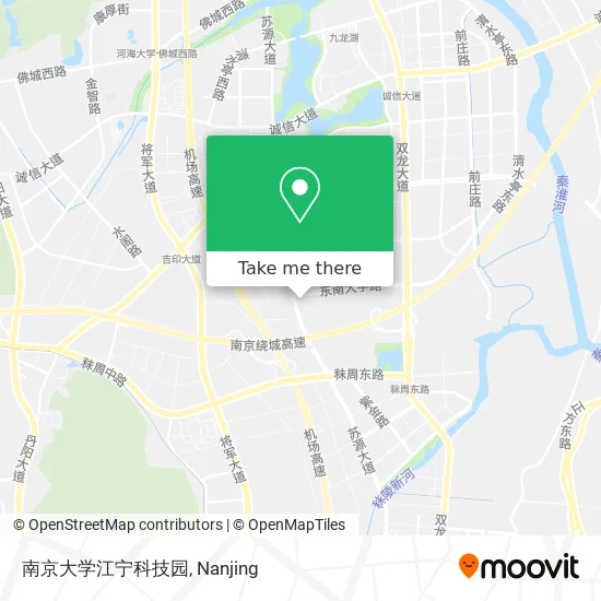 南京大学江宁科技园 map