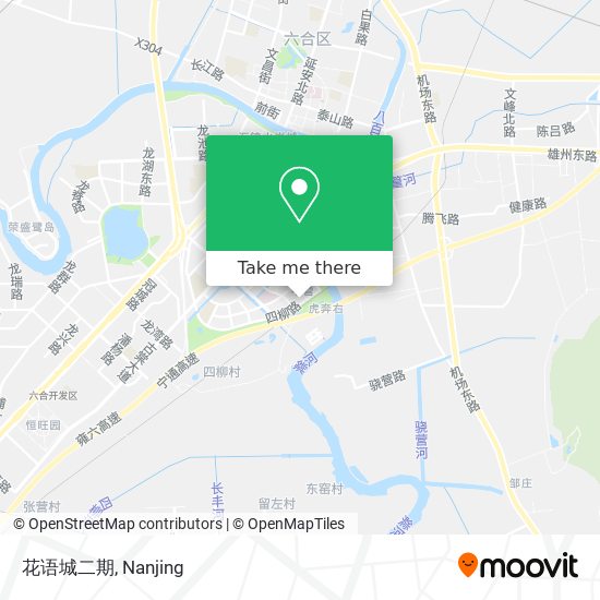 花语城二期 map