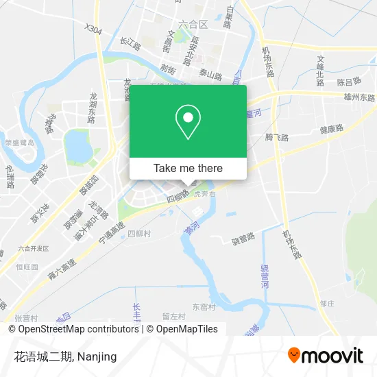 花语城二期 map