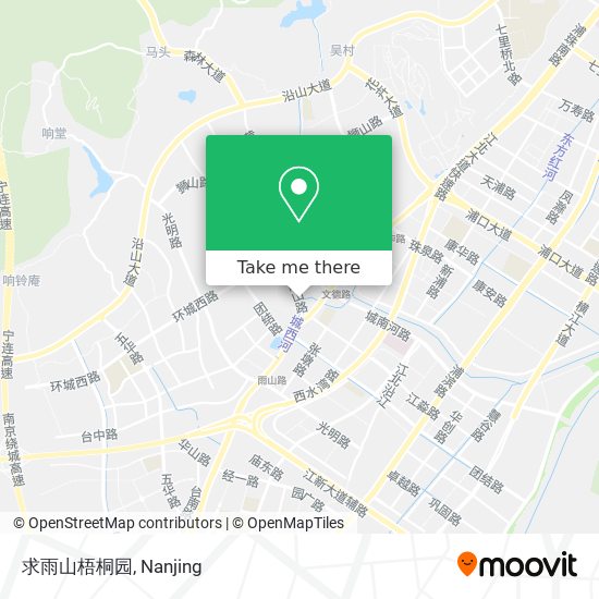 求雨山梧桐园 map