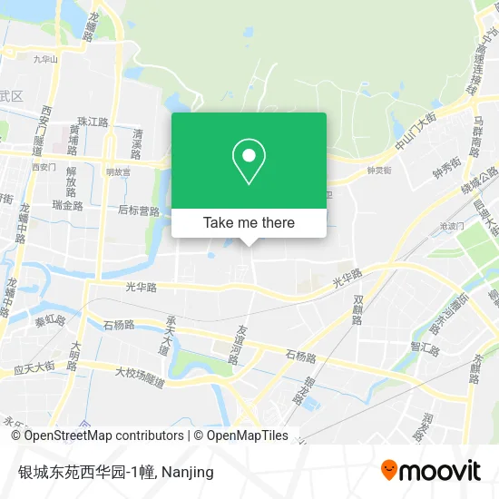 银城东苑西华园-1幢 map