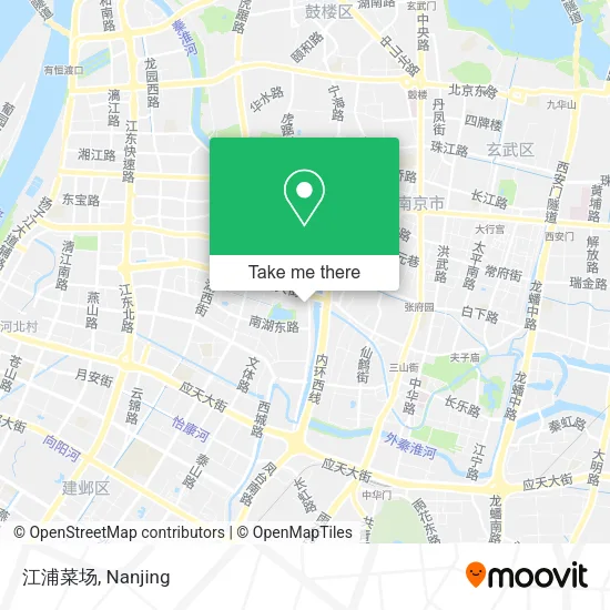 江浦菜场 map