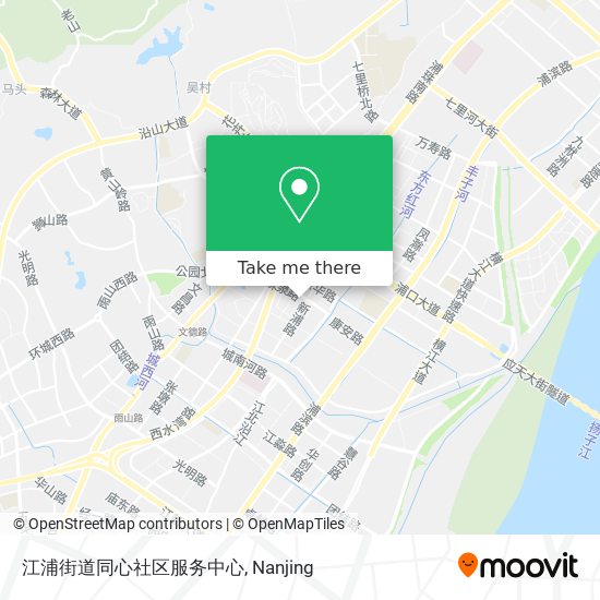 江浦街道同心社区服务中心 map