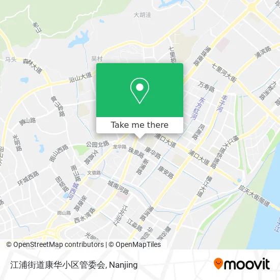 江浦街道康华小区管委会 map