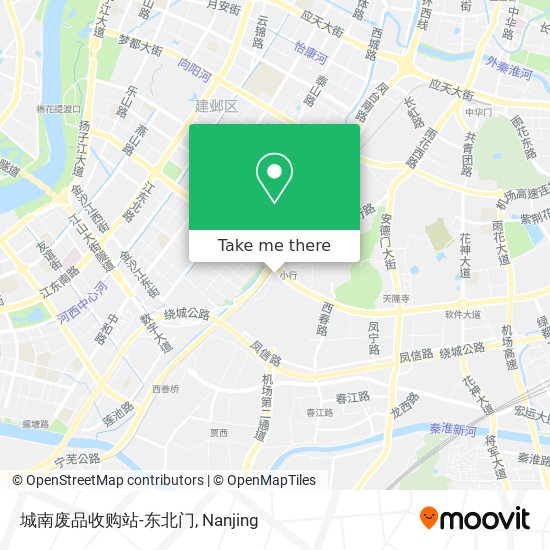 城南废品收购站-东北门 map