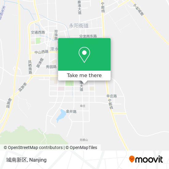 城南新区 map