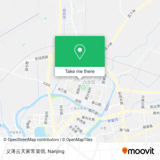 义薄云天家常菜馆 map